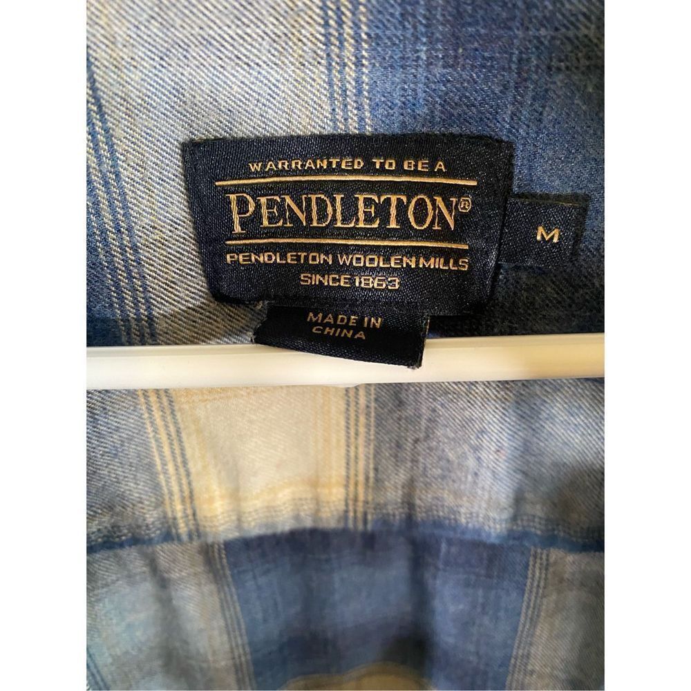Pendleton Half Zip Flannel Top - image 3